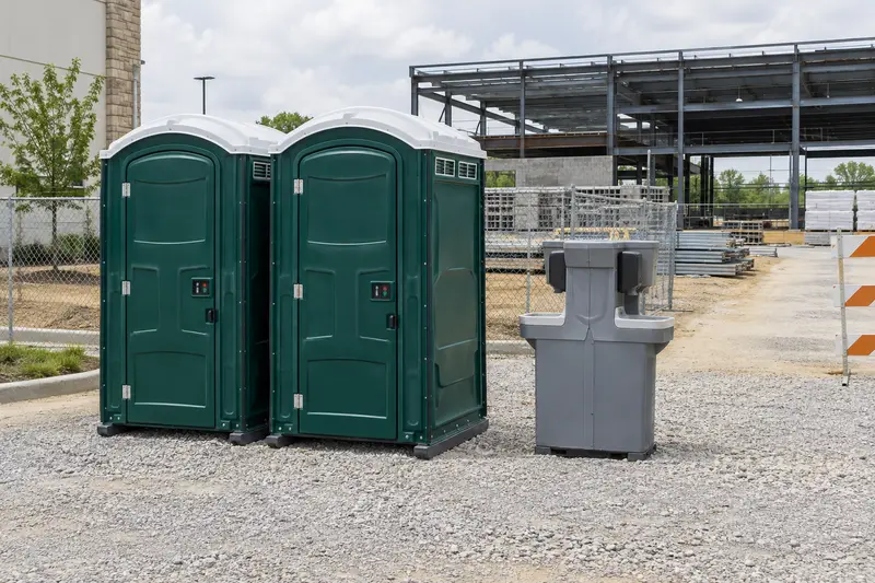 Portable sanitation option for rental planning